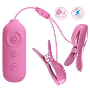 Pinzette Vibranti Per Capezzoli Romantic Wave II